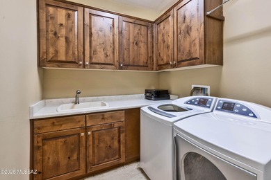 This barely-lived-in Lago villa offers extra square footage and on Saddlebrooke Ranch Golf Club in Arizona - for sale on GolfHomes.com, golf home, golf lot