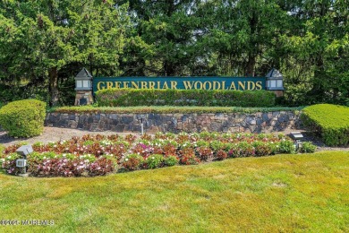 Welcome to this beautifully maintained and freshly painted on Greenbriar Woodlands in New Jersey - for sale on GolfHomes.com, golf home, golf lot