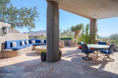 Rare, single level Hillside Villas home, nestled at the base of on Desert Highlands Golf Club in Arizona - for sale on GolfHomes.com, golf home, golf lot