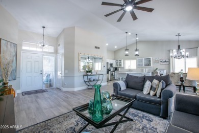 Discover the Augusta, a beautifully updated 2-bed, 2-bath home on Eagles Nest at Pebble Creek in Arizona - for sale on GolfHomes.com, golf home, golf lot