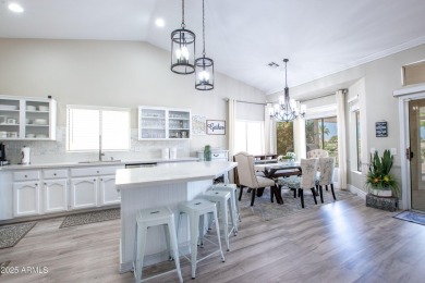 Discover the Augusta, a beautifully updated 2-bed, 2-bath home on Eagles Nest at Pebble Creek in Arizona - for sale on GolfHomes.com, golf home, golf lot