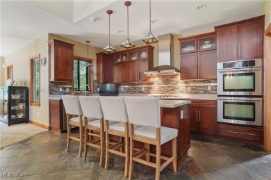 WOW!! Don't miss this Frank Lloyd Wright inspired Ranch on Roses Run Country Club in Ohio - for sale on GolfHomes.com, golf home, golf lot