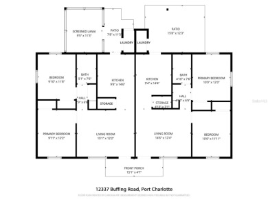 GREAT INCOME OPPORTUNITY IN ENGLEWOOD EAST! Duplex with each on Duffys Golf Center in Florida - for sale on GolfHomes.com, golf home, golf lot
