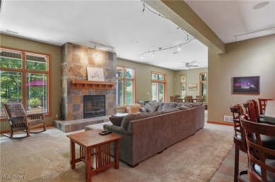 WOW!! Don't miss this Frank Lloyd Wright inspired Ranch on Roses Run Country Club in Ohio - for sale on GolfHomes.com, golf home, golf lot