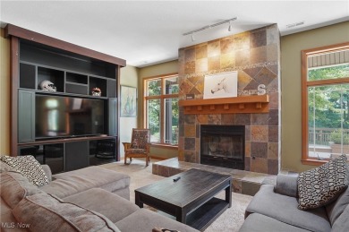 WOW!! Don't miss this Frank Lloyd Wright inspired Ranch on Roses Run Country Club in Ohio - for sale on GolfHomes.com, golf home, golf lot