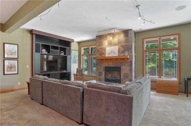 WOW!! Don't miss this Frank Lloyd Wright inspired Ranch on Roses Run Country Club in Ohio - for sale on GolfHomes.com, golf home, golf lot