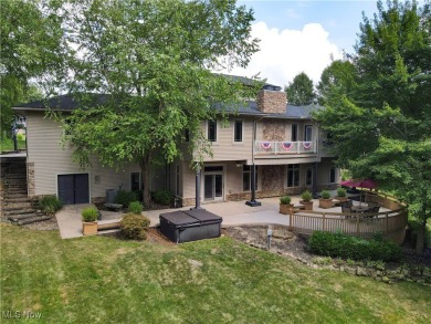 WOW!! Don't miss this Frank Lloyd Wright inspired Ranch on Roses Run Country Club in Ohio - for sale on GolfHomes.com, golf home, golf lot
