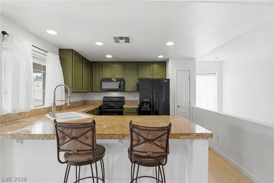 Move-in ready corner-unit condo in the guard-gated Painted on Painted Desert Golf Club in Nevada - for sale on GolfHomes.com, golf home, golf lot