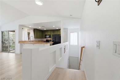 Move-in ready corner-unit condo in the guard-gated Painted on Painted Desert Golf Club in Nevada - for sale on GolfHomes.com, golf home, golf lot