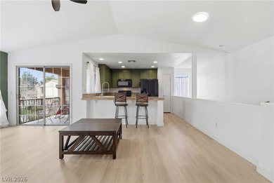 Move-in ready corner-unit condo in the guard-gated Painted on Painted Desert Golf Club in Nevada - for sale on GolfHomes.com, golf home, golf lot