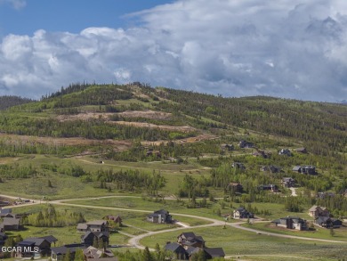 Perched on a scenic ridge with sweeping views of open space on Headwaters Golf Course At Granby Ranch in Colorado - for sale on GolfHomes.com, golf home, golf lot