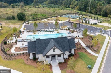 Welcome home to this executive home built by the Toll Brothers on Capital City Club Crabapple in Georgia - for sale on GolfHomes.com, golf home, golf lot