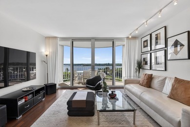 Gorgeous Intracoastal and ocean views from the eighth floor of on Palm Beach Par-3 Golf Course in Florida - for sale on GolfHomes.com, golf home, golf lot