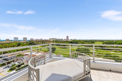 Rarely available, this exceptional Southeast corner penthouse on  in Florida - for sale on GolfHomes.com, golf home, golf lot