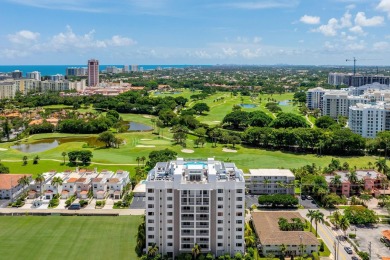 Rarely available, this exceptional Southeast corner penthouse on  in Florida - for sale on GolfHomes.com, golf home, golf lot