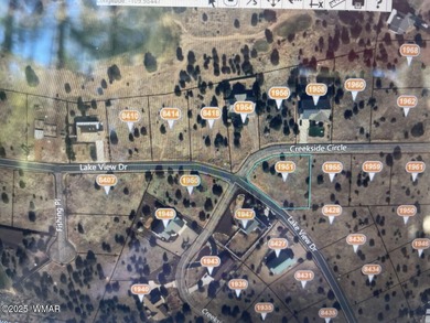 Big corner lot (.43 acres) on a fully paved and maintained on Silver Creek Golf Club in Arizona - for sale on GolfHomes.com, golf home, golf lot