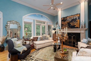 Nestled on the 6th green of The Old North State Club, 117 on Old North State Club at Uwharrie Point Golf community in North Carolina - for sale on GolfHomes.com, golf home, golf lot