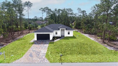 The best-priced BRAND NEW CONSTRUCTION on a HALF-ACRE LOT in on Lehigh Resort Club in Florida - for sale on GolfHomes.com, golf home, golf lot