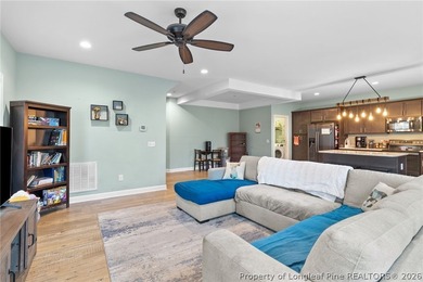 This beautiful 4-bedroom, 2.5-bath perfectly positioned on a on Woodlake Country Club in North Carolina - for sale on GolfHomes.com, golf home, golf lot