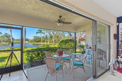 THIS GORGEOUS END UNIT TURN KEY WATER VIEW VILLA HAS BEEN on Palm Aire Country Club of Sarasota in Florida - for sale on GolfHomes.com, golf home, golf lot