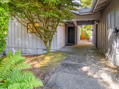 Grab a slice of Oregon Coast paradise in this stunning home on Salishan Spa and Golf Resort in Oregon - for sale on GolfHomes.com, golf home, golf lot