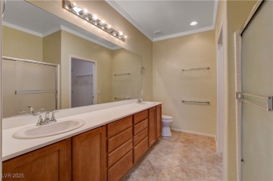 Situated w/in the esteemed 55+ community of Sun City Aliante on Aliante Golf Club in Nevada - for sale on GolfHomes.com, golf home, golf lot