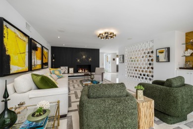 This exceptional midcentury residence is located on the 17th on  in California - for sale on GolfHomes.com, golf home, golf lot