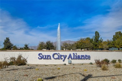 Situated w/in the esteemed 55+ community of Sun City Aliante on Aliante Golf Club in Nevada - for sale on GolfHomes.com, golf home, golf lot