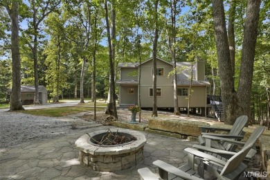 Completed in March 2025, this nearly brand-new chalet features on Innsbrook Resort Golf Course in Missouri - for sale on GolfHomes.com, golf home, golf lot