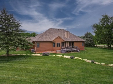 This stunning custom built home by K.G. Day Builders has on Winfield Country Club in Kansas - for sale on GolfHomes.com, golf home, golf lot