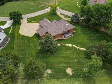 This stunning custom built home by K.G. Day Builders has on Winfield Country Club in Kansas - for sale on GolfHomes.com, golf home, golf lot