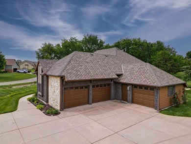 This stunning custom built home by K.G. Day Builders has on Winfield Country Club in Kansas - for sale on GolfHomes.com, golf home, golf lot