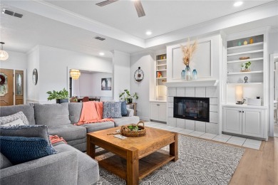 Elegant all-brick that overlooks a pond, Rockport golf course on Rockport Country Club in Texas - for sale on GolfHomes.com, golf home, golf lot