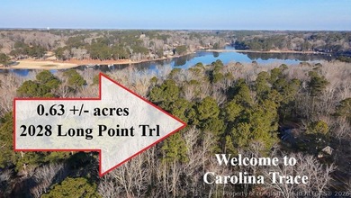 One of the largest and most desirable lots currently available on Carolina Trace Country Club in North Carolina - for sale on GolfHomes.com, golf home, golf lot