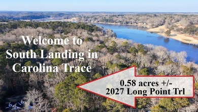 Discover the perfect place to build in the gated community of on Carolina Trace Country Club in North Carolina - for sale on GolfHomes.com, golf home, golf lot