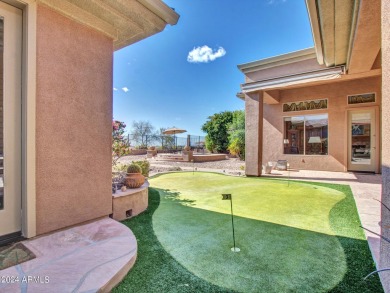 Welcome to your dream home nestled on the 18th hole of the on Anthem Golf and Country Club  in Arizona - for sale on GolfHomes.com, golf home, golf lot