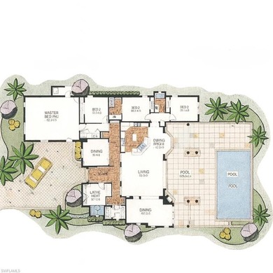 Modern Elegance Meets Resort Living in Lely Resort's Premier on Lely Resort Golf and Country Club in Florida - for sale on GolfHomes.com, golf home, golf lot