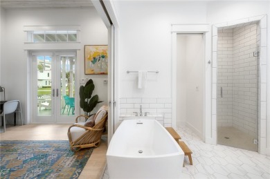 Experience refined coastal living in this stunning 2-bedroom on Palmilla Beach Golf Club in Texas - for sale on GolfHomes.com, golf home, golf lot
