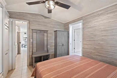 MOVE-IN Condition Furnished 2/2 Park Model on OWNED land with on Deer Creek RV Golf Resort in Florida - for sale on GolfHomes.com, golf home, golf lot