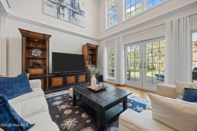 This gorgeous golf front home sits on two lots in a peaceful on Pinewild Country Club of Pinehurst in North Carolina - for sale on GolfHomes.com, golf home, golf lot