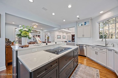 This gorgeous golf front home sits on two lots in a peaceful on Pinewild Country Club of Pinehurst in North Carolina - for sale on GolfHomes.com, golf home, golf lot