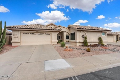 This beautifully updated Monterrey plan with Casita is truly on Sun Village Golf Course in Arizona - for sale on GolfHomes.com, golf home, golf lot