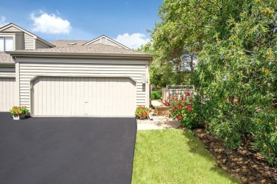 End-Unit Luxury with Golf Views, Abundant Light & Private Gate on Lake Barrington Shores Golf Course in Illinois - for sale on GolfHomes.com, golf home, golf lot
