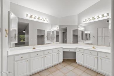 Tucked into one of the largest corner lots in Scotland Hills on Westbrook Village / Vista Golf Course in Arizona - for sale on GolfHomes.com, golf home, golf lot