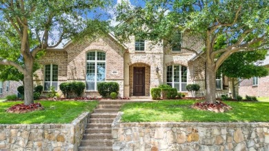 Situated on a beautifully elevated lot with mature trees and on The Golf Club At Twin Creeks in Texas - for sale on GolfHomes.com, golf home, golf lot