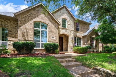 Situated on a beautifully elevated lot with mature trees and on The Golf Club At Twin Creeks in Texas - for sale on GolfHomes.com, golf home, golf lot