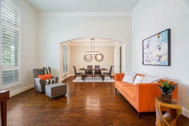 Situated on a beautifully elevated lot with mature trees and on The Golf Club At Twin Creeks in Texas - for sale on GolfHomes.com, golf home, golf lot