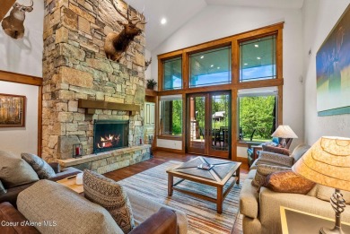 Discover the charm of this exquisite 5-bedroom, 5-bathroom lodge on The Idaho Club in Idaho - for sale on GolfHomes.com, golf home, golf lot