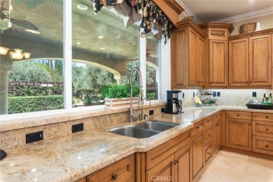 Elegant French Country Estate on Nearly 3 Usable Acres Near on Glen Ivy Golf Club in California - for sale on GolfHomes.com, golf home, golf lot