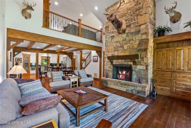 Discover the charm of this exquisite 5-bedroom, 5-bathroom lodge on The Idaho Club in Idaho - for sale on GolfHomes.com, golf home, golf lot